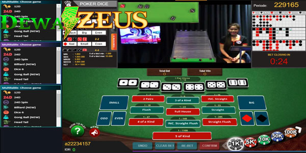 Tips Dan Trik Cara Bermain Live Casino Poker Dice NEW