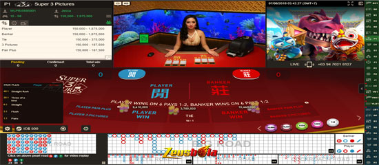 Panduan Dan Cara Bermain Super 3 Picture Live Casino