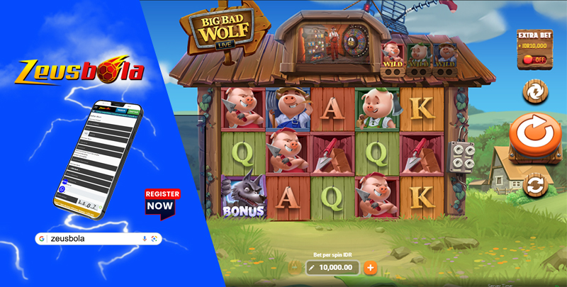 Tips Menang Big Bad Wolf Live Playtech